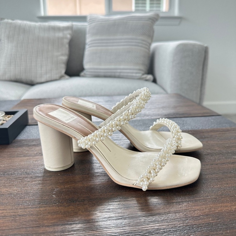 Dolce Vita Heels pearls